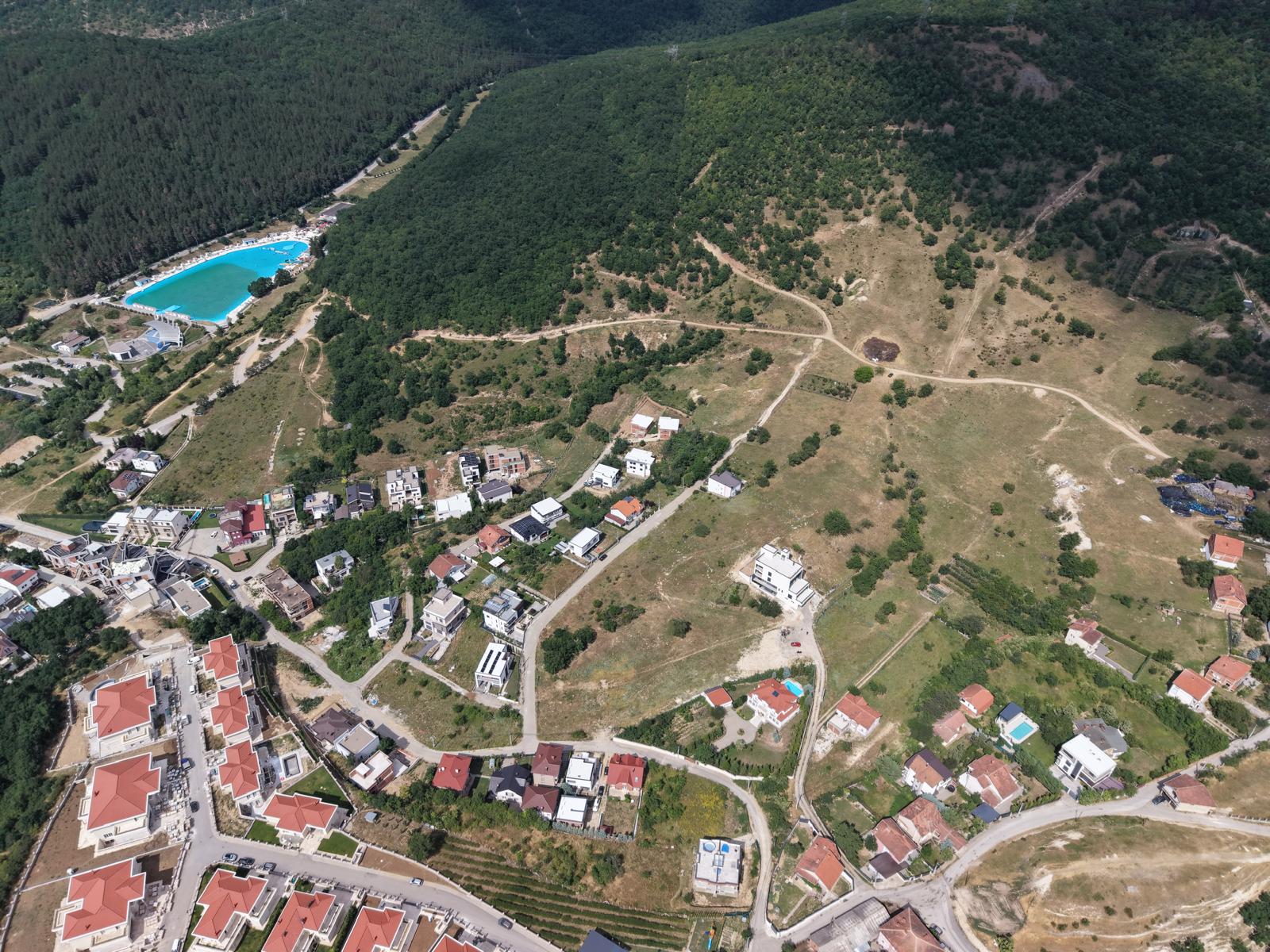 Pamje panoramike ajrore e tere zones se Sofalis