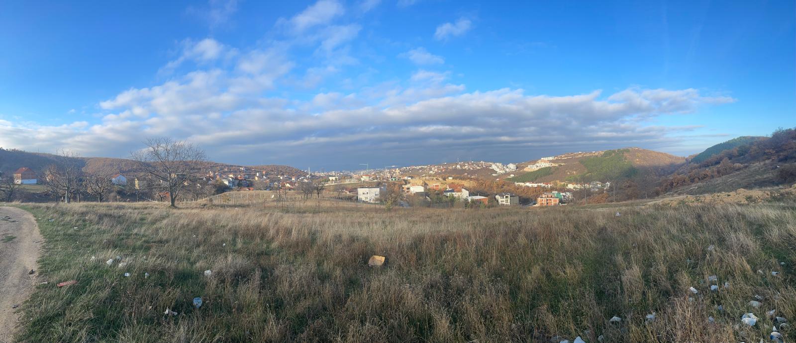 Pamje panoramike e lokacionit ne Sofali ku do te ndertohen shtepite